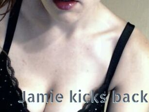 Jamie_kicks_back