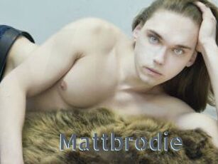 Mattbrodie